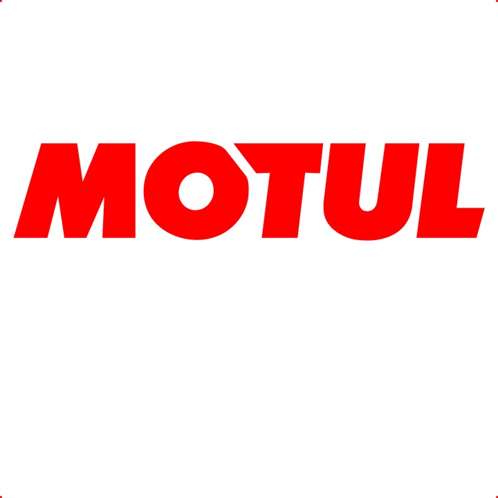 Sticker auto motul, Cri Flo, Rezistent la apa, Culoare Rosu, Marime 21 cm