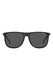 Carrera, Ochelari de soare patrati, Negru stins, 57-17-145