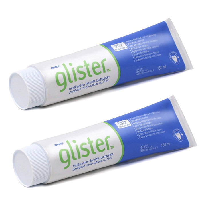 Amway Multi-Action fogkrém fluoriddal, 2 x 150 ml-es készlet