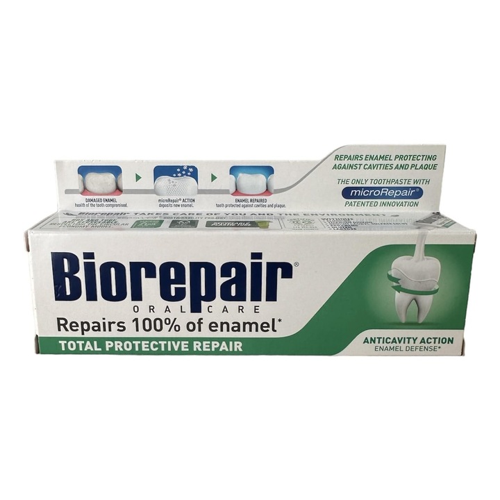 Паста за зъби Biorepair, 75 мл, пълна защита, с флуорид