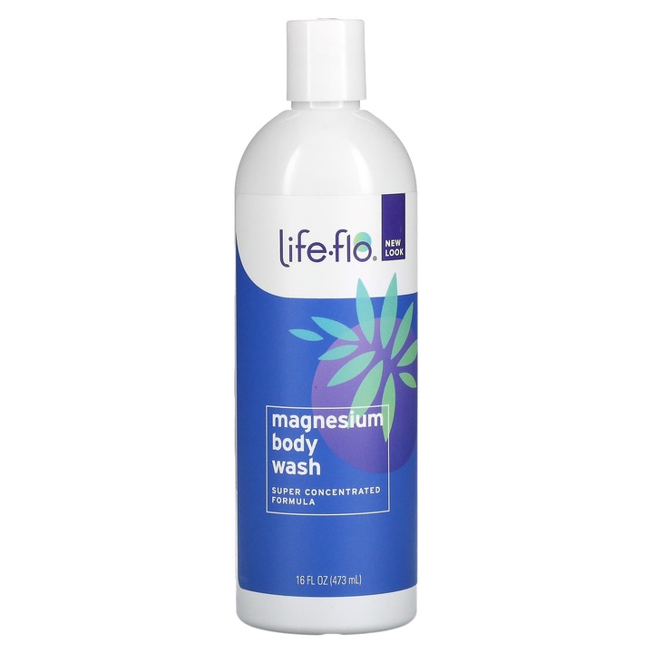 Life-flo, Magnézium tusfürdő, 473 ml