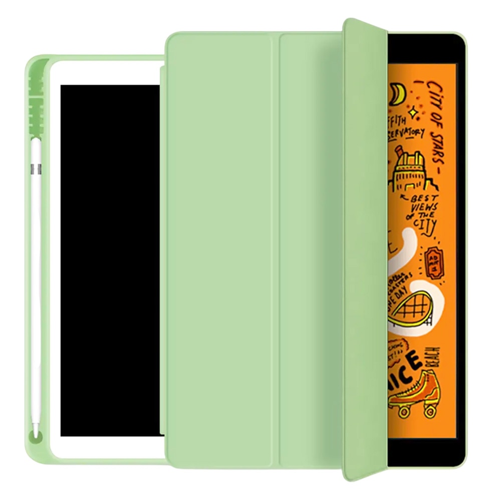 Husa Tableta FlexPro pentru Samsung Galaxy Tab S10 FE Plus, Protectie Completa, Functie Stand, Suport Creion, Verde Matcha