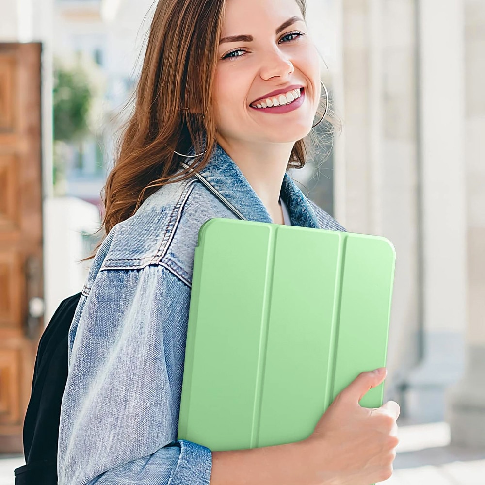 Husa Tableta FlexPro pentru Samsung Galaxy Tab S10 FE Plus, Protectie Completa, Functie Stand, Suport Creion, Verde Matcha