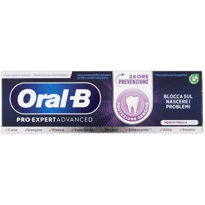Oral-B Adv ínyvédő fogkrém 75 ml, fluoriddal