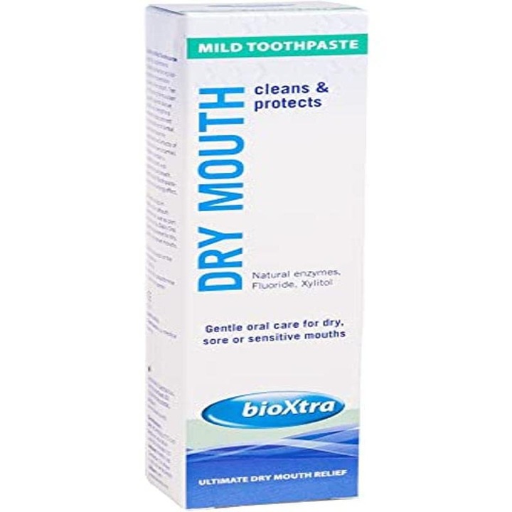 BioXtra fogkrém, 50 ml, fluoriddal, szájszárazságra