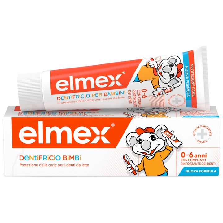 Elmex Kinderschutz fogkrém gyerekeknek, 50 ml, fluoriddal