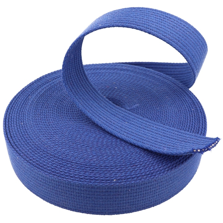 Chinga, 40mm, Kacperek, 10 metri, albastru, 3mm grosime