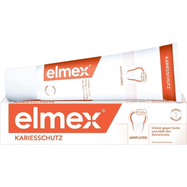 Elmex antikolt fogkrém, 100 ml, íztelen, fluoriddal