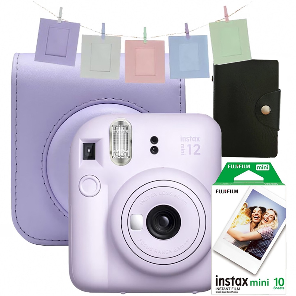 Set Camera foto instant Fujifilm Instax Mini 11 Violet + Film 1x10