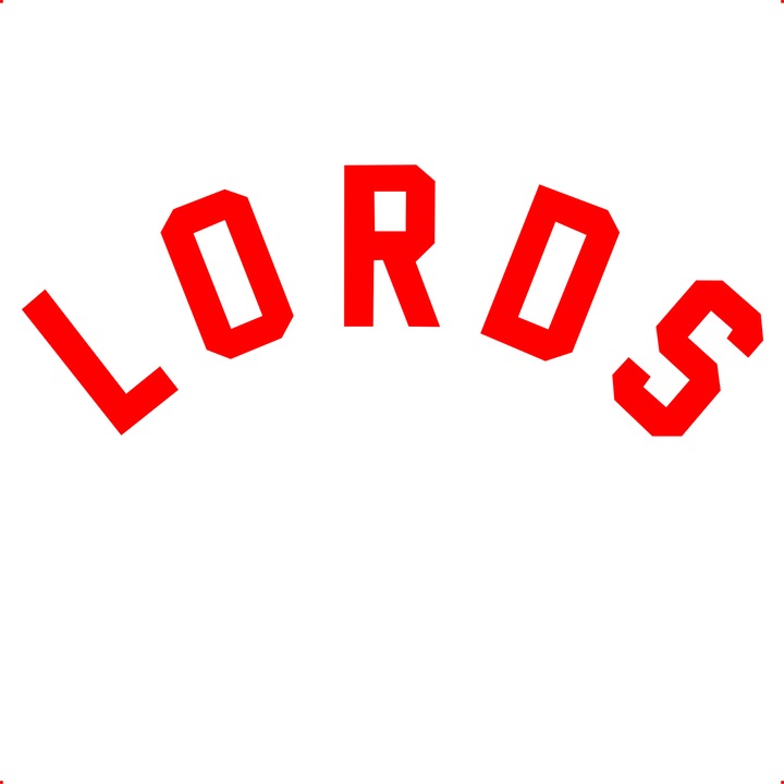 Sticker auto lords, Cri Flo, Rezistent la apa, Culoare Rosu, Marime 21 cm