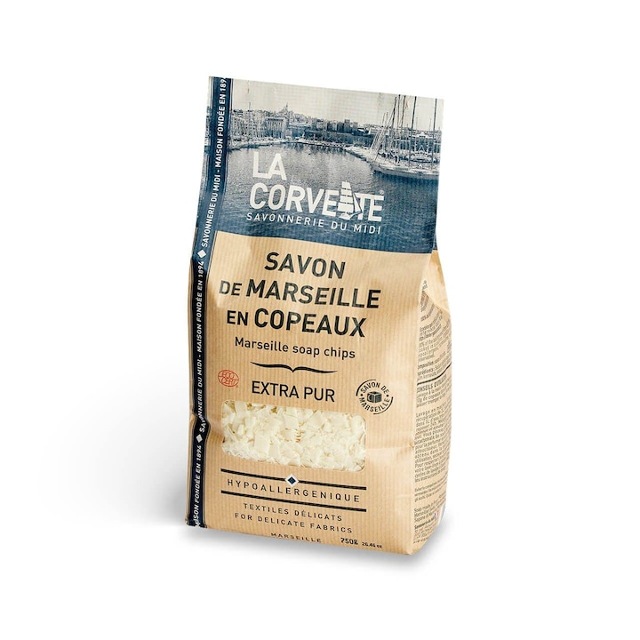 La Corvette Extra Pure Marseille szappan 750g, por állagú, univerzális