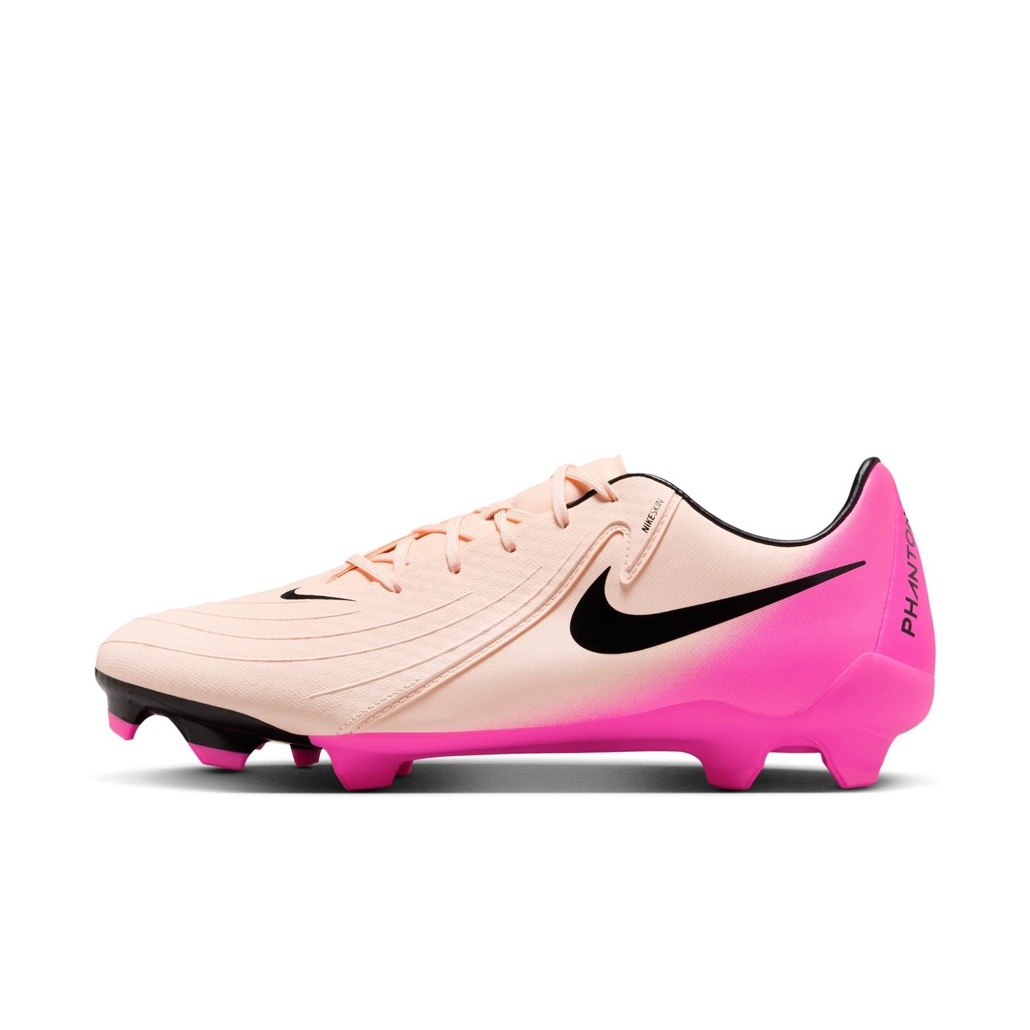 Ghete Fotbal Nike Hypervenom Phantom II FG pentru barbati, Black