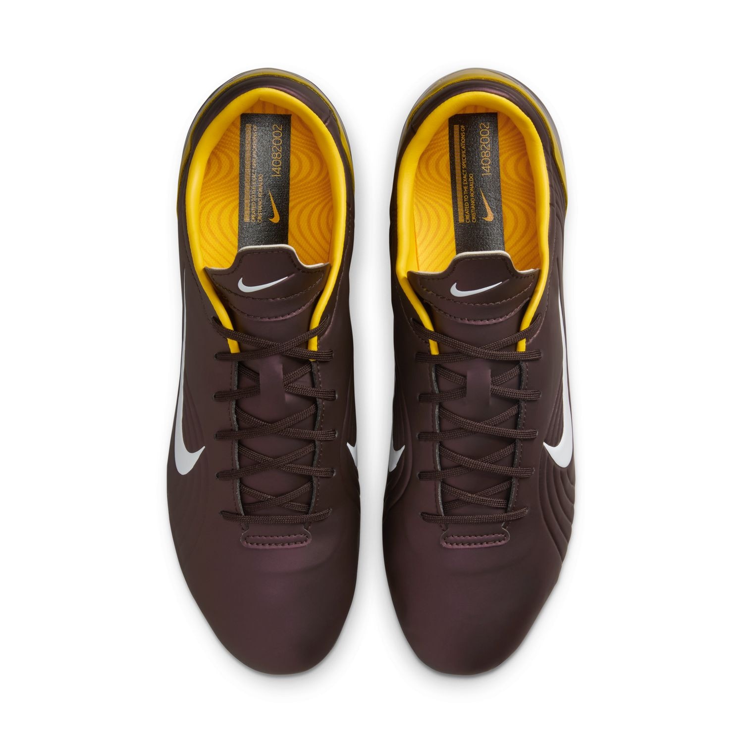 Ghete de fotbal, Nike, Mercurial Vapor 1 RGN SE FG, Sintetic, Maro