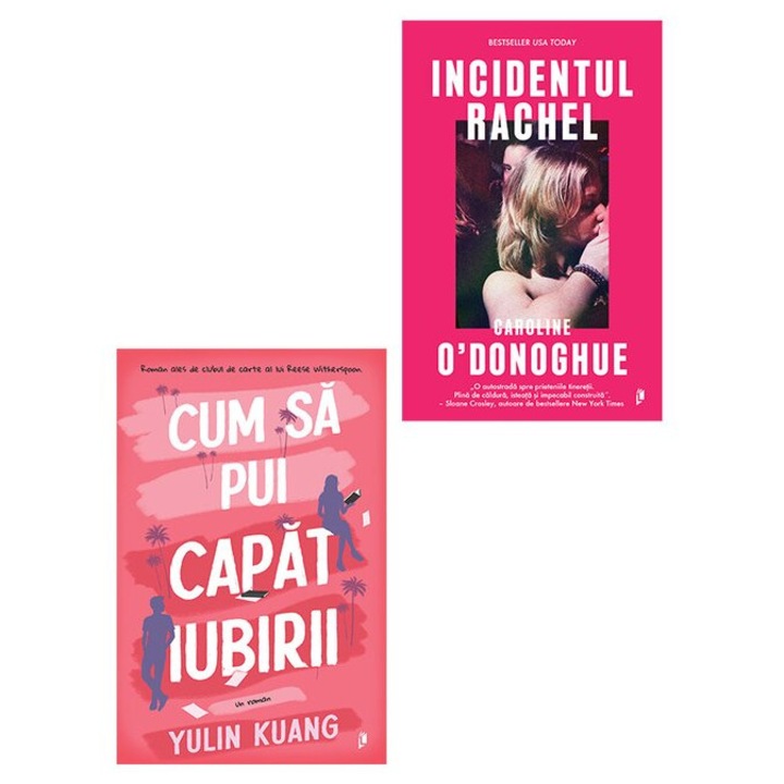 Pachet Cum sa pui capat iubirii + Incidentul Rachel. Set 2 carti