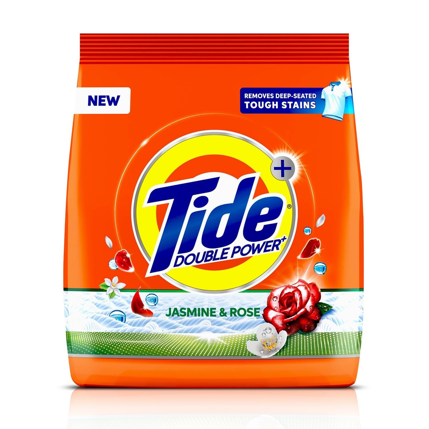Detergent de rufe Tide, pudră, parfum de iasomie și trandafir