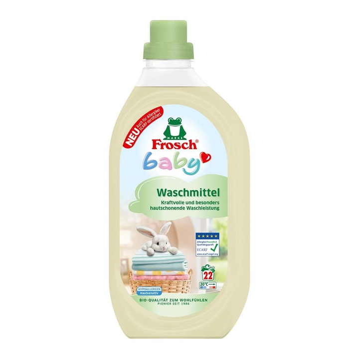 Frosch mosószer, folyékony, 1,5 l, kamilla, 21 mosás