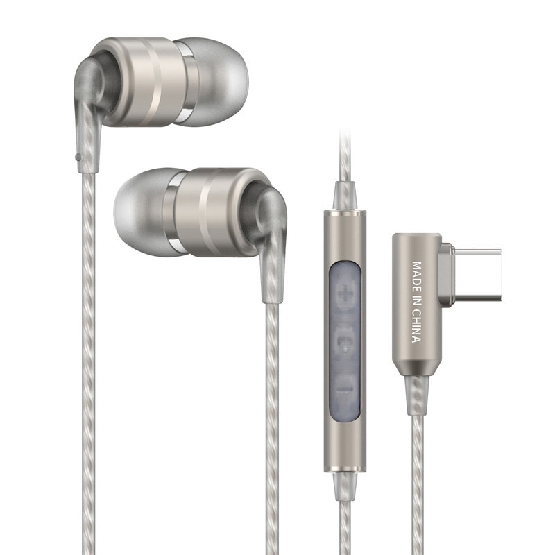 Casti SoundMAGIC E80D Type-C cu microfon, cip decodor de inalta rezolutie, raspuns puternic la bas, compatibil cu telefoane/tablete/laptopuri Android, Dark Gun