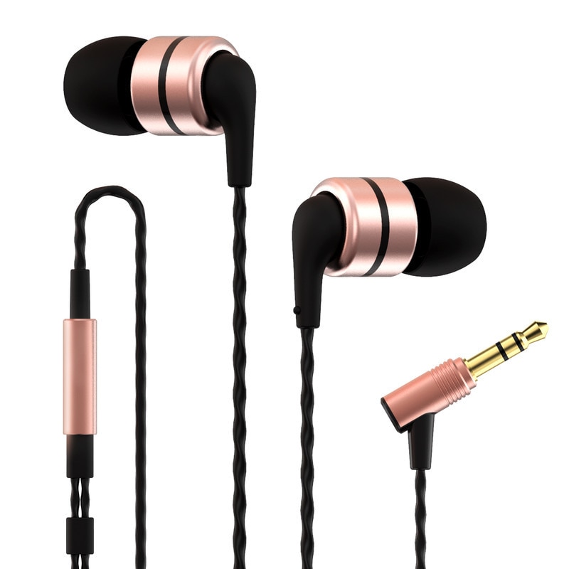 SoundMAGIC E80 Casti cu fir fara microfon Casti audio Stereo HiFi Izolarea zgomotului in casti pentru urechi se potrivesc confortabil Super Bass Black Gold