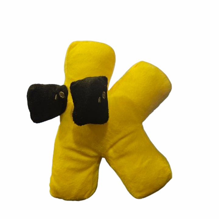 Играчки Буква К, Тип азбука, Плюшена, 28 см