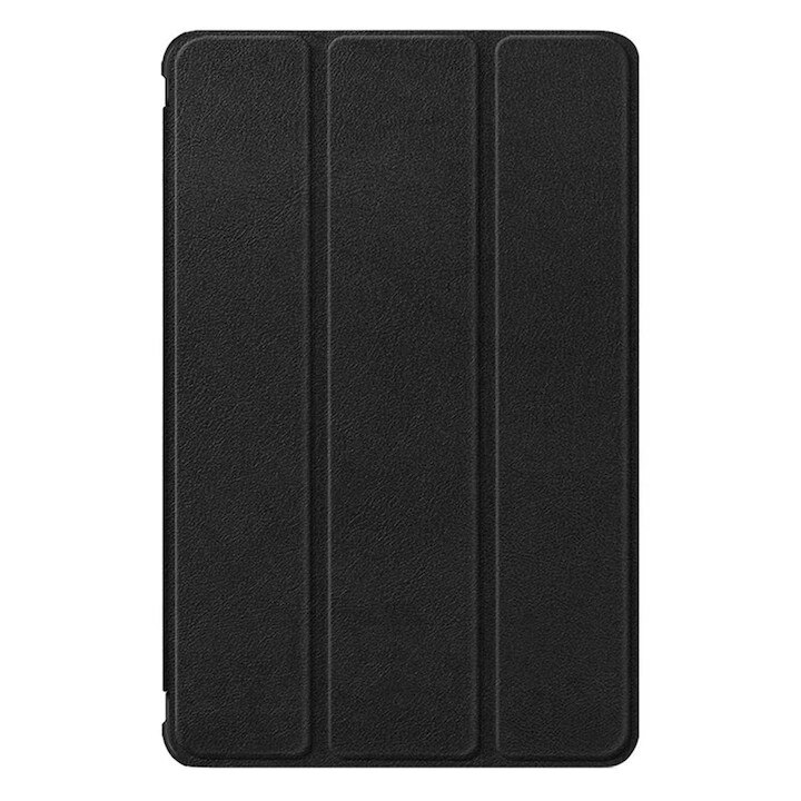 Husa tableta din piele pentru Apple iPad Air 11 (2024 / 2025), Protectie Completa, Functie de Stand, Negru
