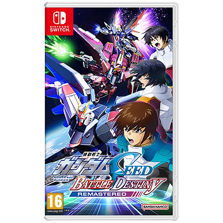 Mobile Suit Gundam Seed Battle Destiny Remastered Nintendo Switch Játékszoftver
