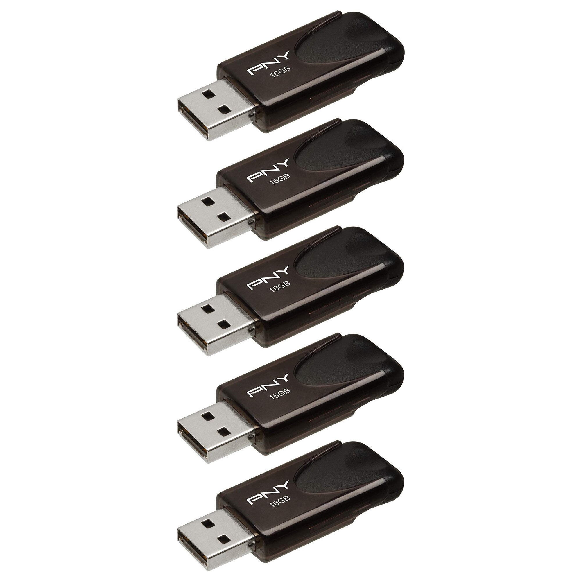 Unitati Flash Usb 2.0 Pny Attaché 4 Cu Design Glisant Fara Capac