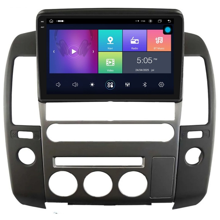 Navigatie PilotOn Nissan Navara D40 2004-2014 2K 4GB 64GB 8 CORE