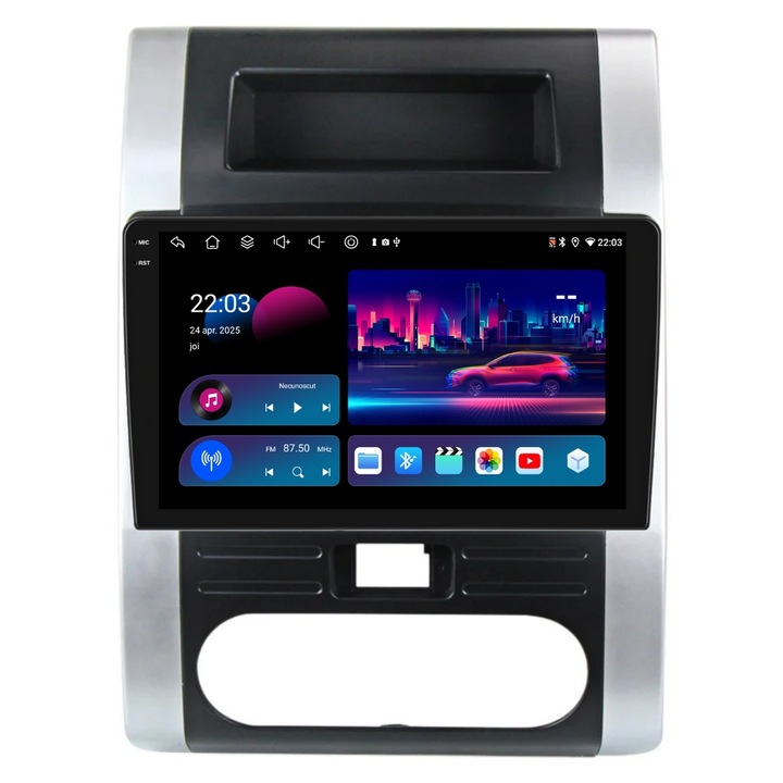 Navigatie PilotOn Nissan X-Trail T31 2007-2014 10 inch 4GB 64GB 8 CORE