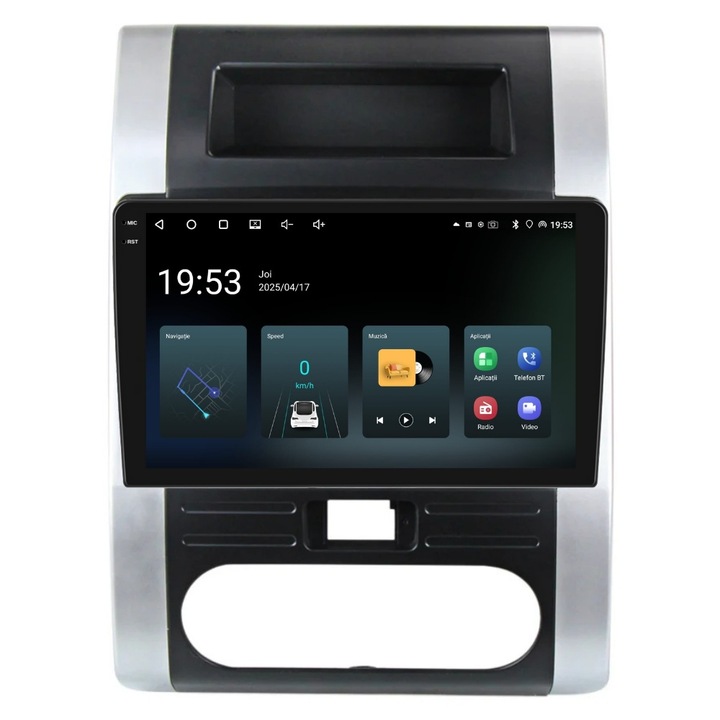 Navigációs rendszer a Nissan X-Trail T31 2007-2014 modellhez, 10 hüvelykes, 4 GB-os, 64 GB-os, 4 magos kijelzővel