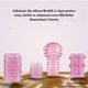 Set 4 Inele Penis Pink Vibe Grip, PassionPulse, Silicon, Diametru elastic 1, 5 - 7 cm