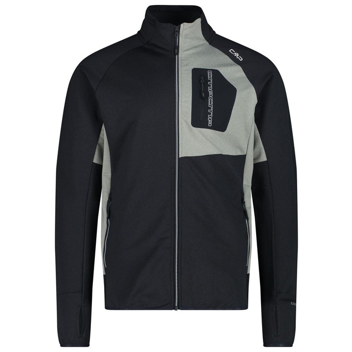 CMP férfi sportdzseki, polár, fekete, XL INTL