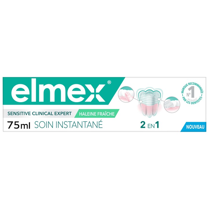 Elmex Sensitive Clinical Expert fogkrém, azonnali ápolás, 75 ml
