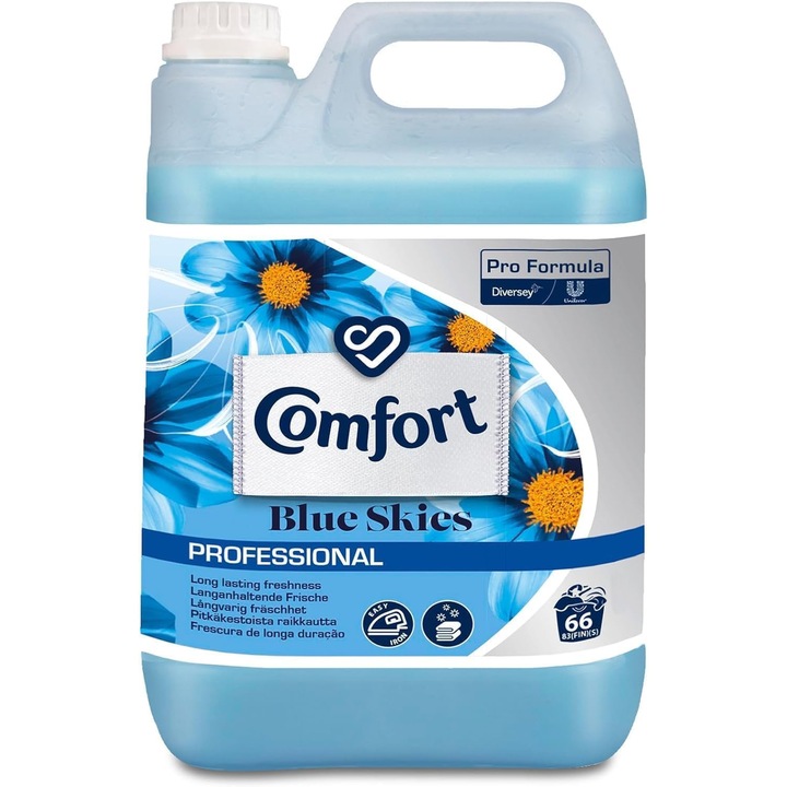 Diversey Comfort Blue Skies öblítő, 5L, színes, folyékony