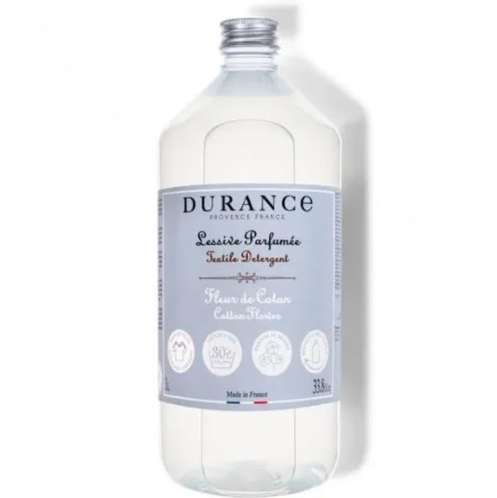 Durance Maison Flower Cotton folyékony mosószer 1L, univerzális