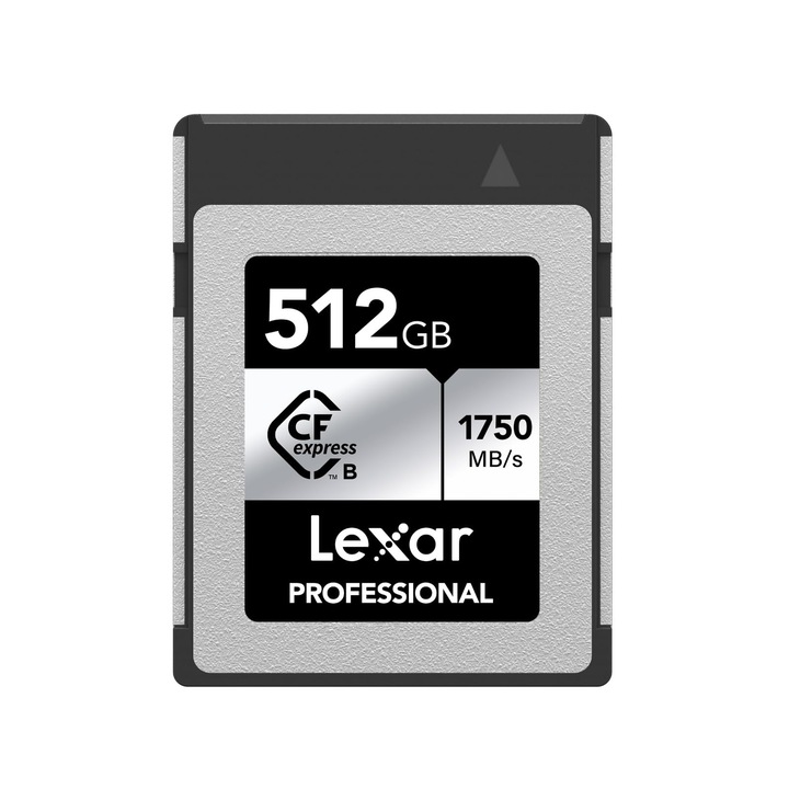 Card CFexpress 512GB, Lexar Professional Silver Series, viteza de citire 1750MB/s, Tip B