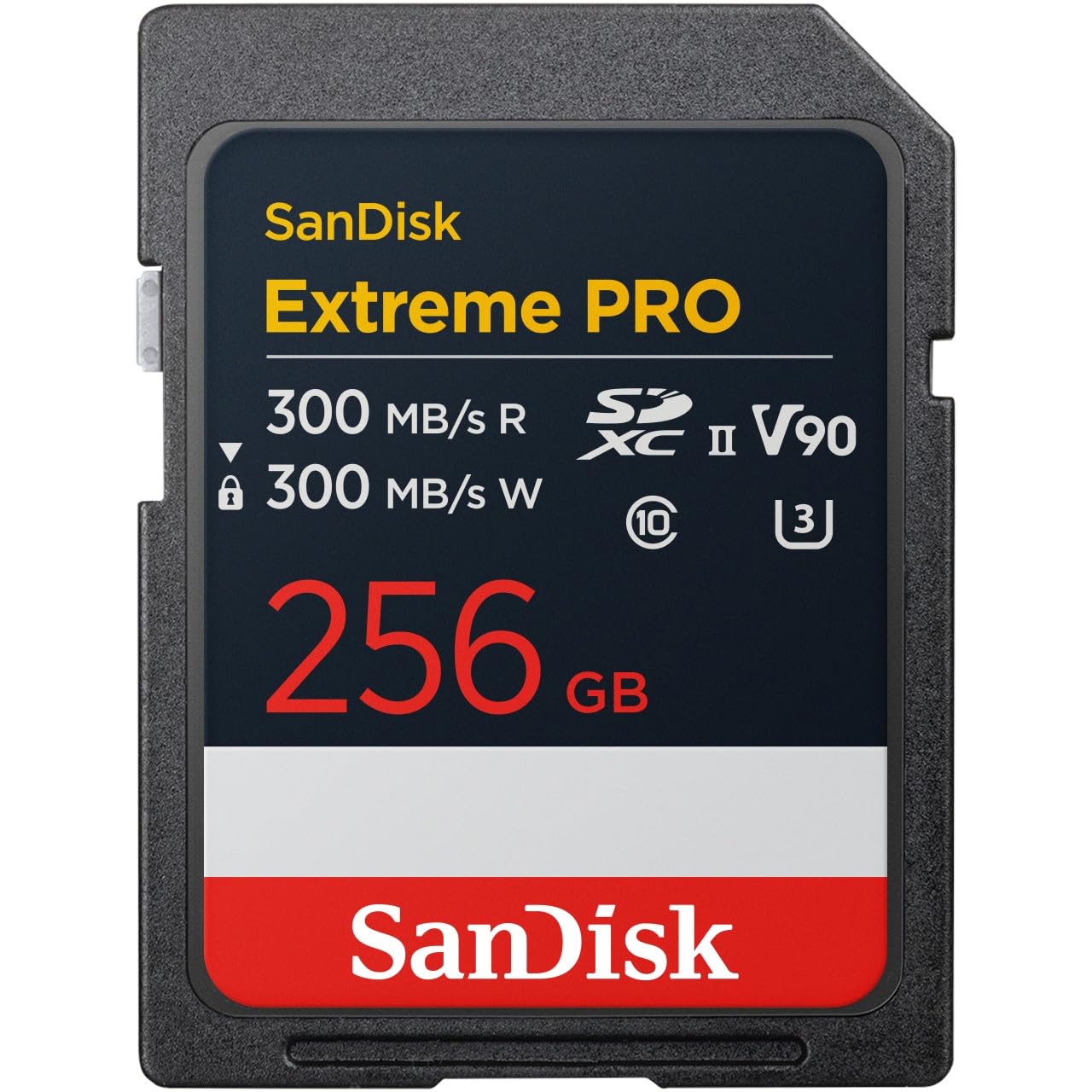 Card de memorie SanDisk Extreme Pro SDXC UHS-II, 256GB, viteza