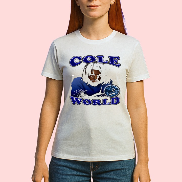 Tricou J. Cole, muzica Hip-Hop / Trap, Dama, 100% bumbac, Cri-Flo, Culoare Alb, Marime 2XL