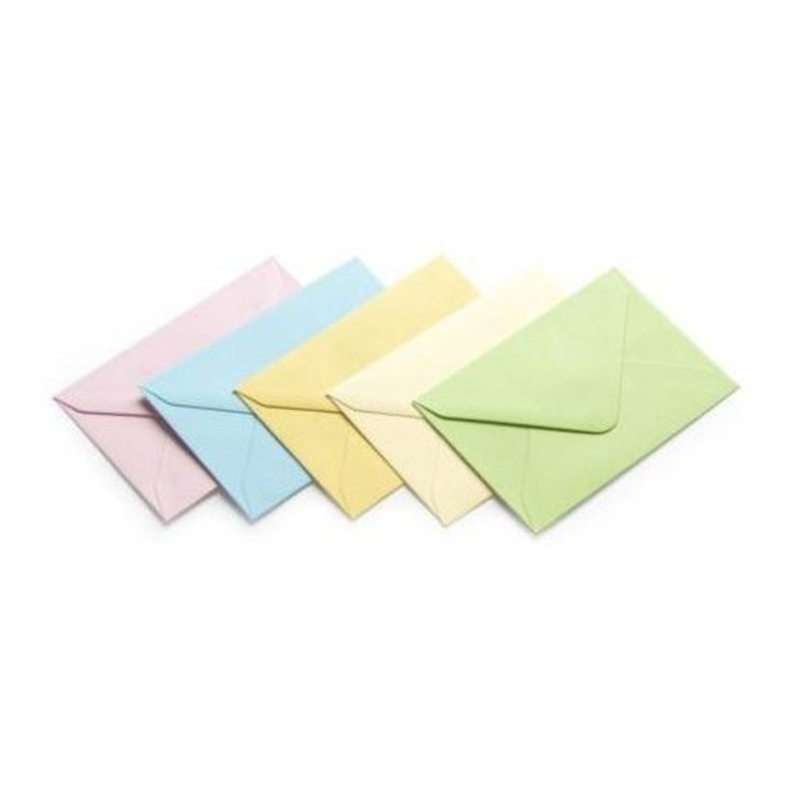 Borítékok, 70x100cm, szaténkeverék, sárga, szett