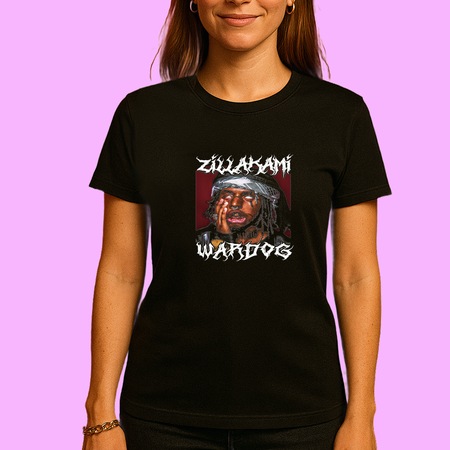 【おまけ付】 Tricou Zillakami WarDog, muzica Hip-Hop / Southern Rap, Dama トートバッグ