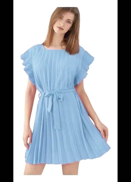 Rochita de vara racoroasa masura universala albastra