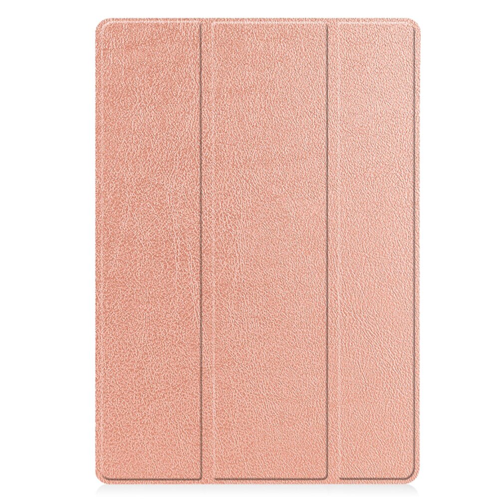 Husa tableta din piele pentru Lenovo Idea Tab Pro 12.7 (2025), Protectie Completa, Functie de Stand, Rose Gold