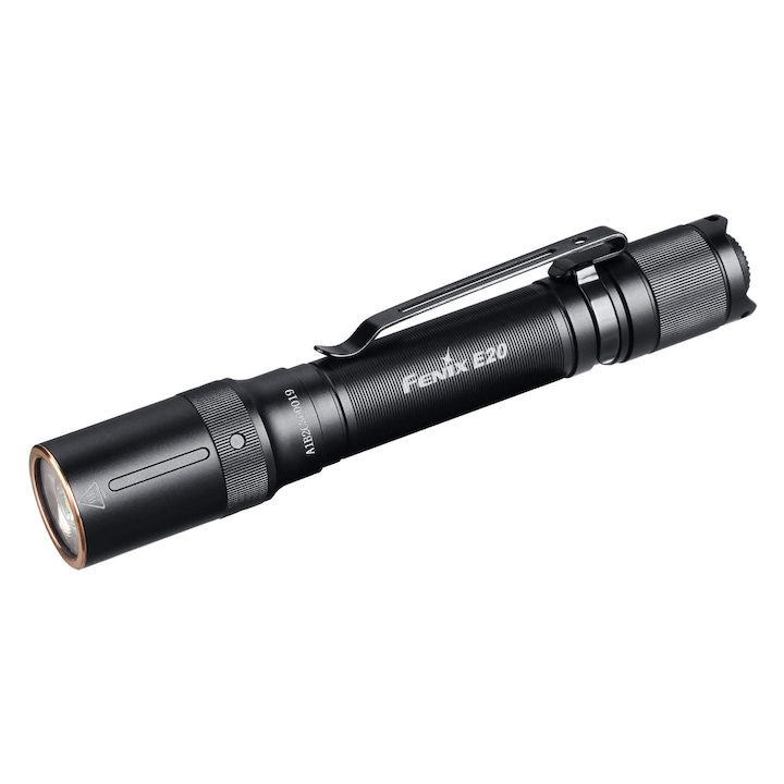 Фенерче Fenix Outdoor E20 V2.0 с AA батерия, черно
