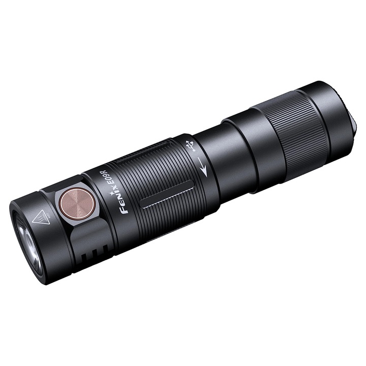 Акумулаторно мини фенерче Fenix E09R, черно