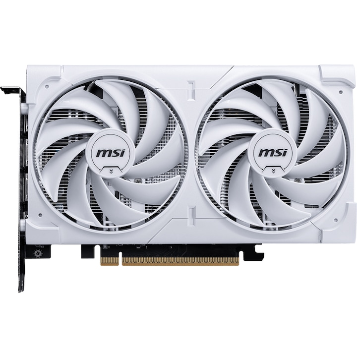 Видеокарта MSI GeForce 5060 8G VENTUS 2X OC БЯЛА, GDDR7, 128-битова, Бяла