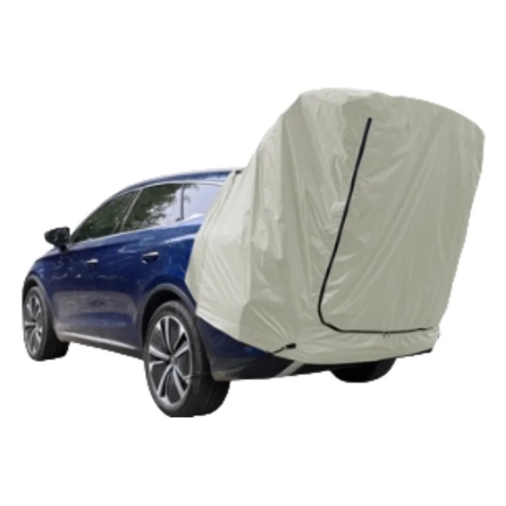 Палатка за кола Wild Path за SUV и хечбек (подходяща за къмпинг, мрежа против насекоми, бърза настройка) - бежова