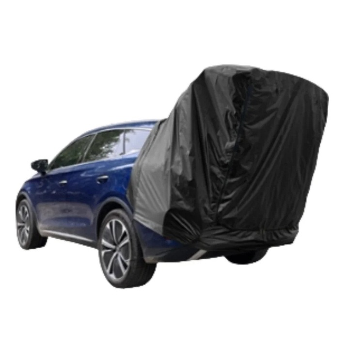 Палатка за кола Wild Path за SUV и хечбек (подходяща за къмпинг, мрежа за насекоми, бърза настройка) - черна