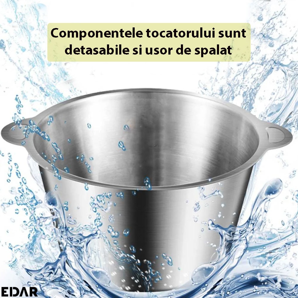 Tocator Electric EDAR Pentru Carne/Legume, Universal, Multifunctional ...