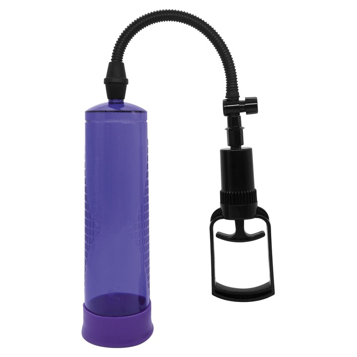 Секс помпа Boys Toys Powerpump MAX, Лилав, Силикон/ABS