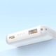 Baterie externa Dudao K14S+ 10000mAh, 20W USB-A, USB-C, MagSafe, Suport inclus, Alb