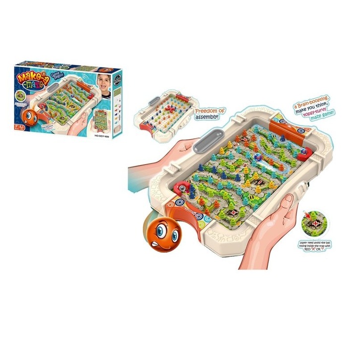 Társasjáték, Labirintus, 43,5x27x6,5cm, 4+ éves kortól gyerekeknek